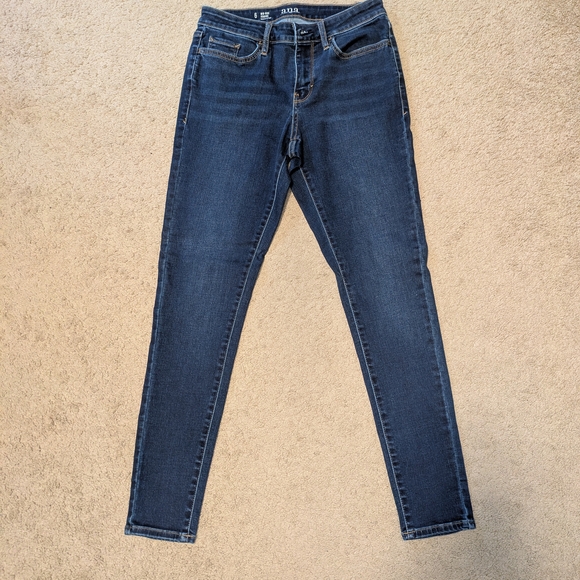 a.n.a Women's Dark Blue Skinny Jeans - Picture 1 of 3